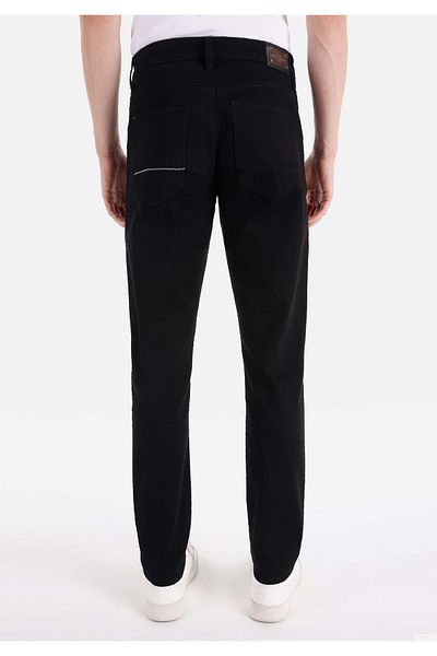 Colin's 041 Мъжки черни дънки Danny Slim Fit с тесни крачоли с ниска талия