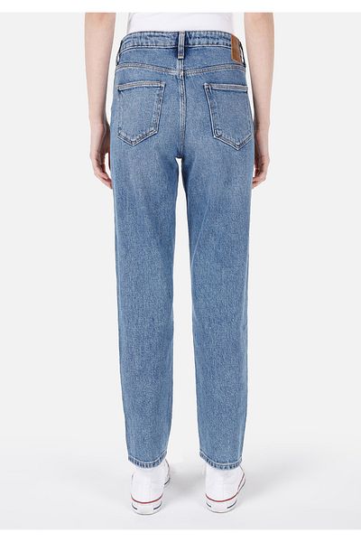 Colin's Mom Fit Shrink Leg Women's Indigo Jean Trousers
