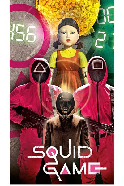 Sticksy Squid Game Posteri , Çerçevesiz Poster , Squid Game Poster Kağıt Afiş...