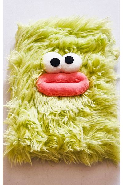Modellino Caiet de amintiri din pluș Monster pufos 80 de coli cu culori selectabile