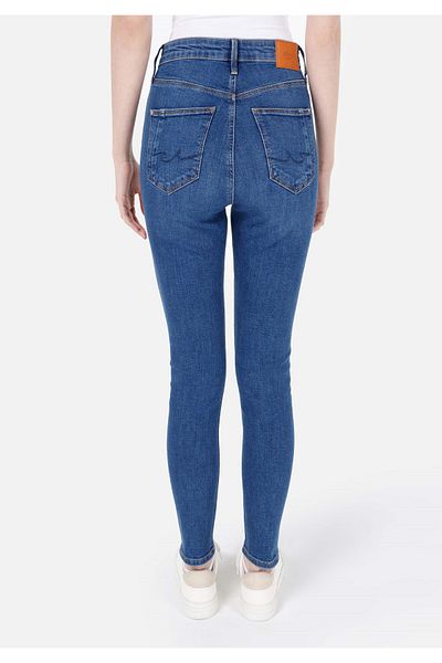 Colin's Skinny Fit High Waist Super Skinny Leg Women's Indigo Jean Trousers