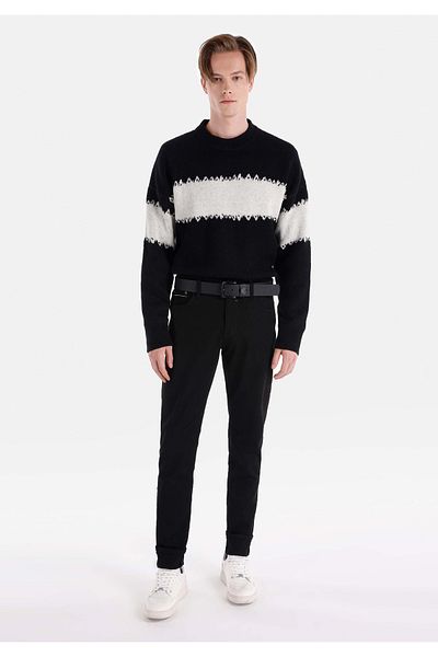 Colin's 041 Мъжки черни дънки Danny Slim Fit с тесни крачоли с ниска талия
