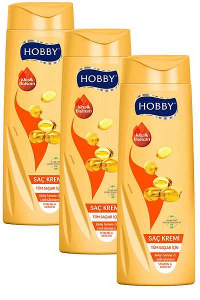 Hobby Classic Balm Conditioner - 500 Mlx3 Pieces