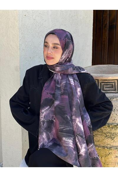 Modakaşmir Bandera Desen Twill Şal