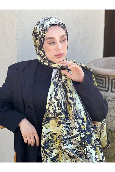 Modakaşmir Piosa Pattern Twill Shawl