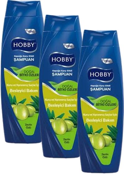 Hobby Olive Extract Shampoo Against Dandruff 500 Mlx3