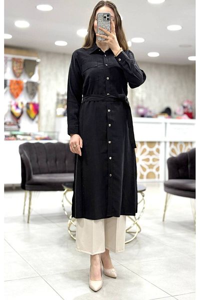 Magazin Lyocel Fabric Pocket Tunic Cap