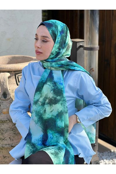 Modakaşmir Petra Pattern Twill Shawl