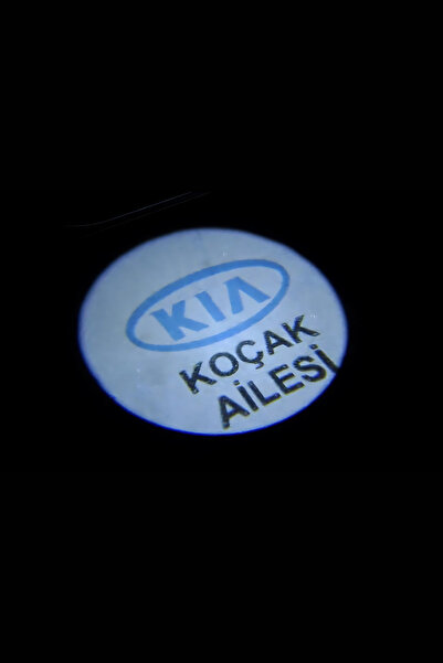 Home Kia Kişiye Özel İsimli Pilli Kapı Altı Logo 2'li - Montajsız Oto Aksesuar