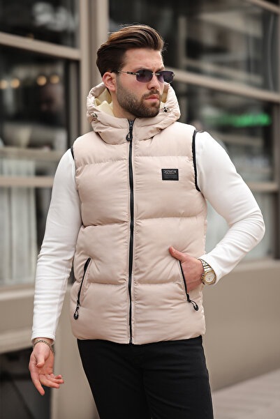 Rogyi Tekstil Νέα σεζόν αδιάβροχο φουσκωτό γιλέκο με κουκούλα