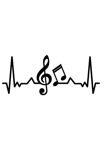 Matris Autocolant cu notație muzicală pentru comutatorul stâng al bătăilor in...