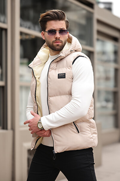 Rogyi Tekstil Νέα σεζόν αδιάβροχο φουσκωτό γιλέκο με κουκούλα