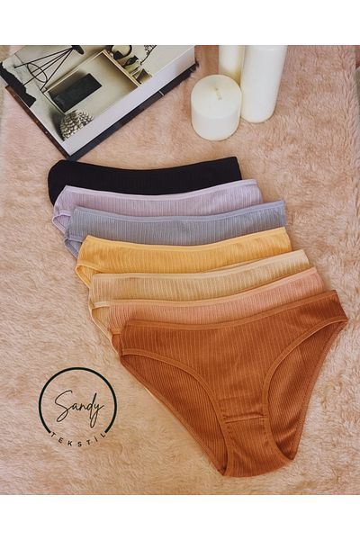 Koza soft قميص قصير نسائي حديث سهل الارتداء وسروال داخلي ملون مقاس 7