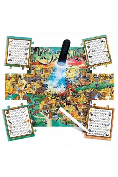 Headu Explore Safari Magic Lantern Activity Puzzle