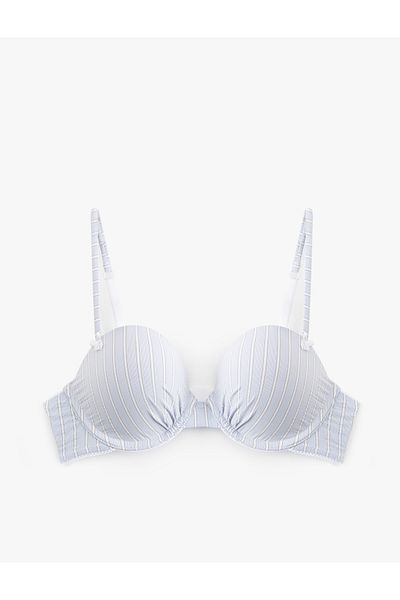 Koton Ριγέ Extra Padded Push Up σουτιέν