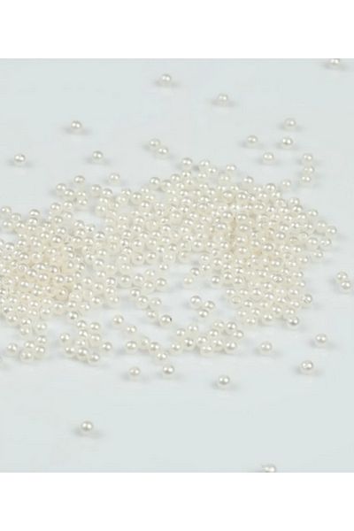 PASAMİA 3 mm Perforated Pearl Cream 10 Gr (600-610 Pieces)