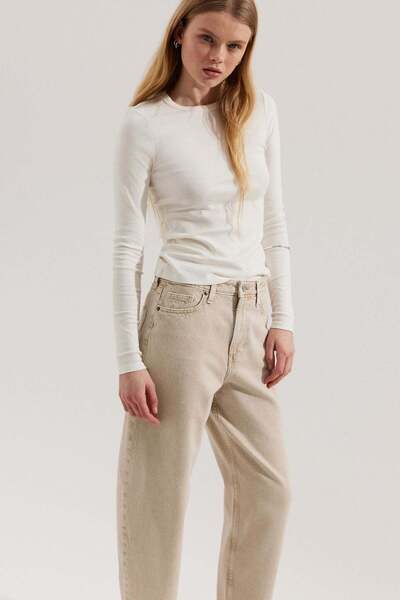 H&M Barrel High Jeans