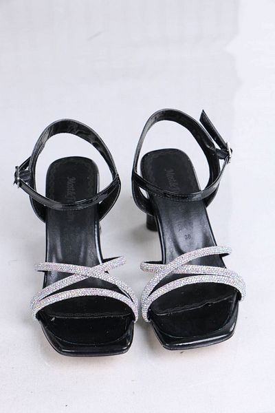 sefayol Pantofi de damă cu toc Eldon Black Stone