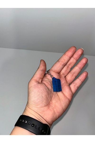 Gragold3Design Doctor Who Tardis Keychain (12K Resin Model)
