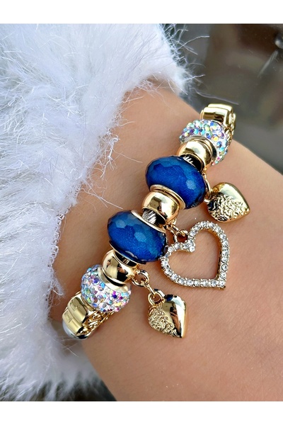 Tisaati Limited Edition Series Special Design Luxury Heart Stainless and Tarn...