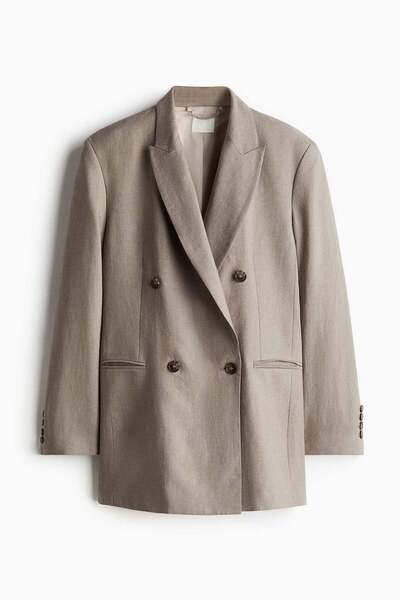 H&M Linen-blend blazer
