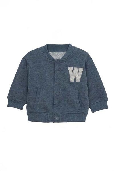 Zeyder Kids Baby Boy Navy Blue College Cardigan