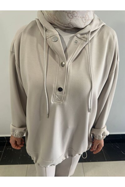 İkoll ÇITÇIT DETAYLI SWEATSHİRT