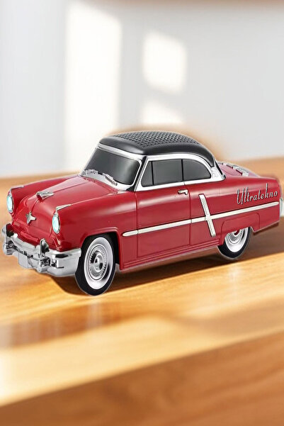 ULTRATEKNO 1952 Lincoln Capri Model Retro Araba Bluetooth Hoparlör Fm Radyo U...