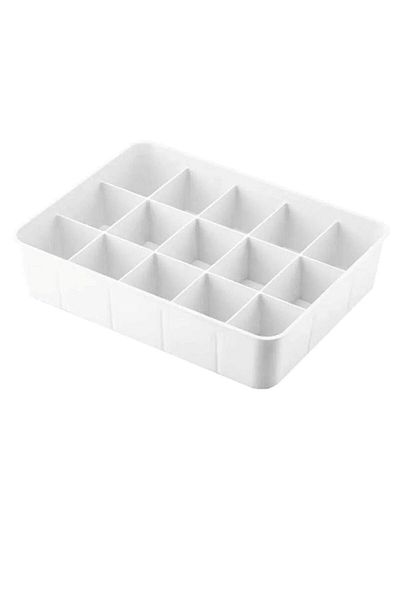 olux ideas Συρτάρι 15 θέσεων, Θυροτηλέφωνο & Λευκό Organizer
