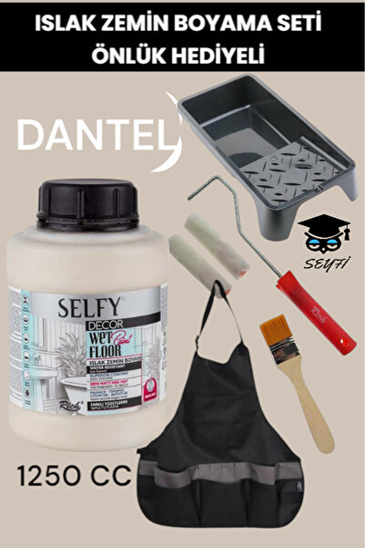 SEYFİKİRTASİYE SELFY DECOR ISLAK ZEMİN BOYASI 1250 CC MUTFAK TEZGAH FAYANS LA...