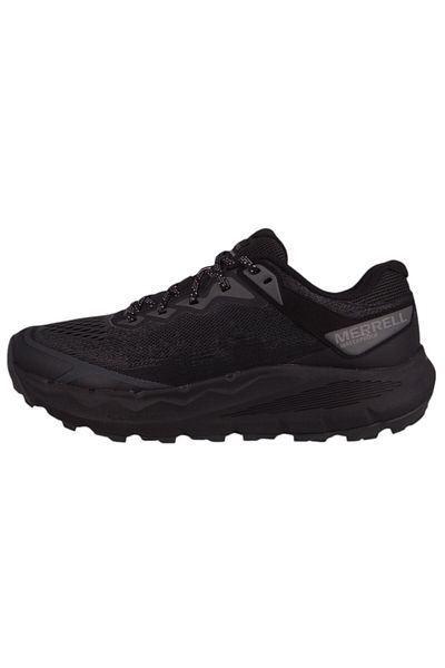 Merrell Herren Laufschuhe Halbschuhe Wanderschuhe Nova 4 WP Trailrunning J068395 Schwarz  Black Textil/Synth