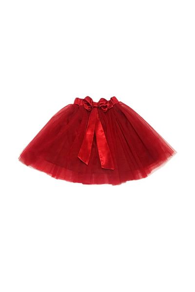ŞAPKAKİDS Girl's Bow Dream Tutu Tutu Tulle Skirt