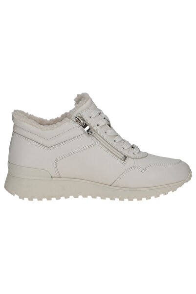 Caprice Damen Low Sneaker Winterschuhe G-weite Teddy 9-26201-43 Weiß 170 Offwhite Nappa Leder Mit Cap Airmo