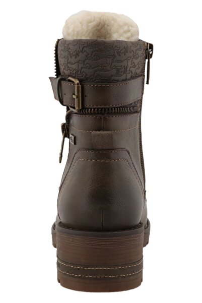 Mustang Damen Elegante Stiefelette Winterschuhe 15m0082001 Grau 021 Mud Kunstleder