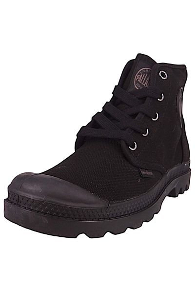 Palladium Damen High Sneaker Pampa HI Top 92352-060-M Schwarz  Black/Black Baumwolle