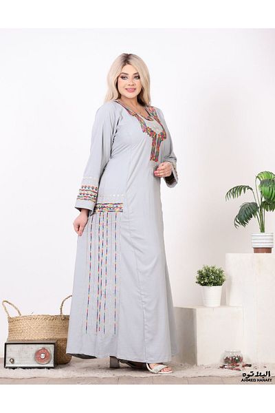 Genrics Comfortable and flowing cotton reception jalabiya