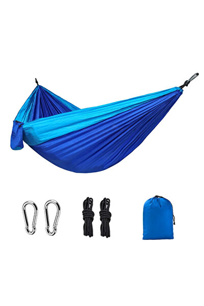 Choice أرجوحة تخييم خارجية محمولة لشخص واحد بألوان 5 مع أرجوحة نايلون عالية القوة مطابقة للألوان