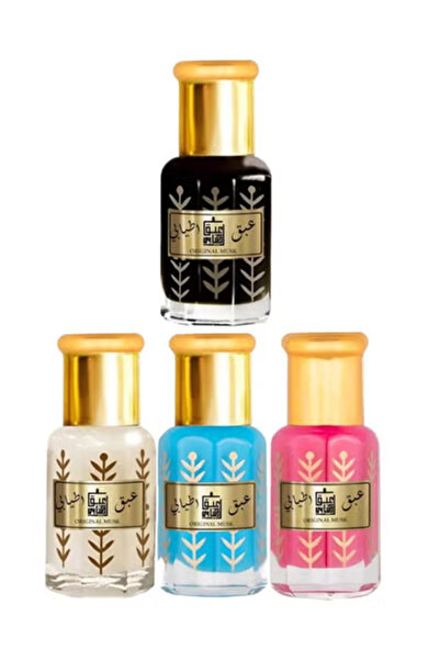 abaq atyabi Black Musk Set, Musk Tahara, Johnson, Berry, 6 ml
