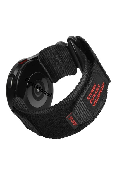 FirstModel 20 mm Universal Tüm Saat modelleri ile Uyumlu Premium Cırtlı Bant ...
