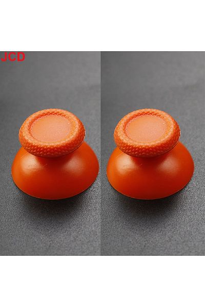 JCD orange JCD 2pcs 3D Analog Joystick Stick For PS5 Controller Analogue Thumbsticks Caps Mushroom Game