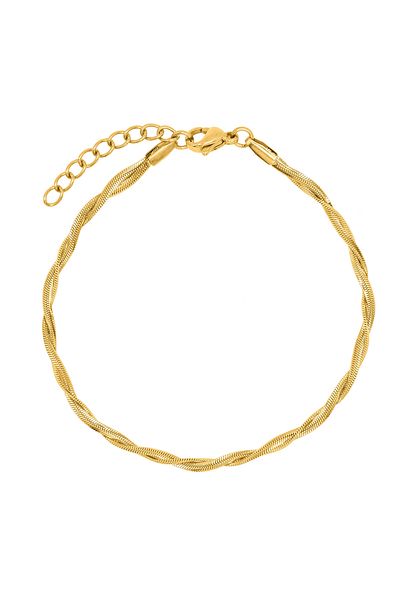 Heideman Armkette Frauen Quint goldfarben Basic