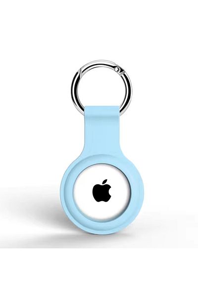 Choice kight blue Cover for Apple Airtags Case Liquid Silicone Protective Shell tracker Accessories Anti-sc