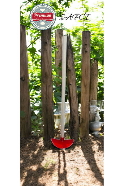 Sapcı Ay Çapa Bahçe Çapa Saplı El Çapası Kovan Ayarlı Saplı Kalın Çelik Büyük...