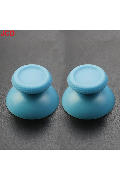JCD أزرق فاتح JCD 2 قطعة عصا تحكم تناظرية ثلاثية الأبعاد لوحدة تحكم PS5، أغطية عصي الإبهام التناظرية على شكل فطر G
