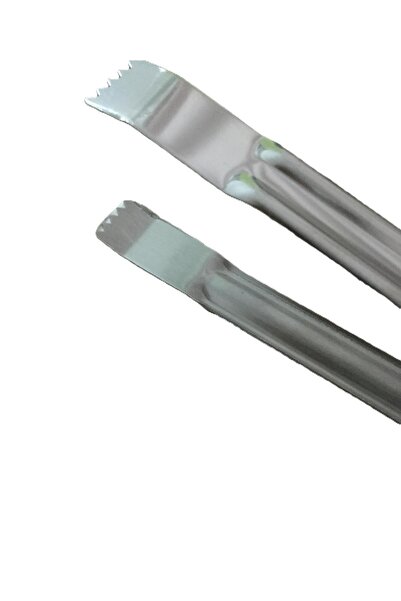 ARC GÜVEN METAL Paslanmaz Çelik Krom Et Mangal Mutfak Maşası 26,5 Cm