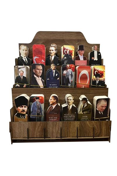 Anayurt Yayınları Ataturk Bookmark 18 Types - 540 Pieces