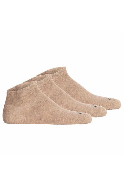 Camel Active Herren Sneakersocken, 3er Pack - Basic Socken, Bio-Baumwolle
