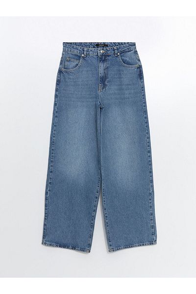 LC Waikiki Xside Blue Baggy Fit Women's Jeans