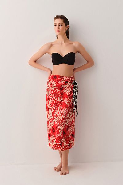 SUWEN Rana Beach Skirt