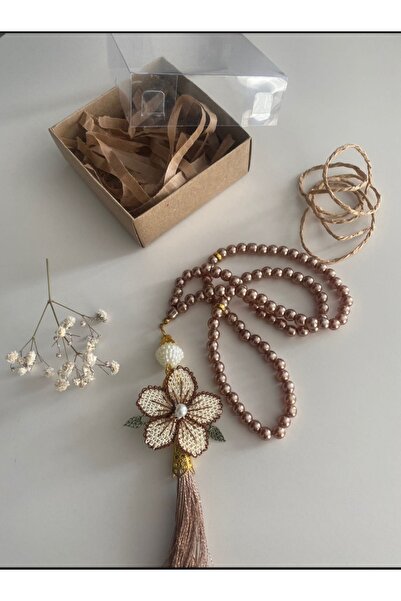 L MAN İğne Oyalı Tesbih Hediyelik Hobi